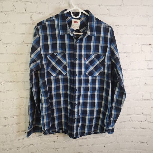 Men's Levi's longsleeve button-down shirt, size Medium - Picture 1 of 3
